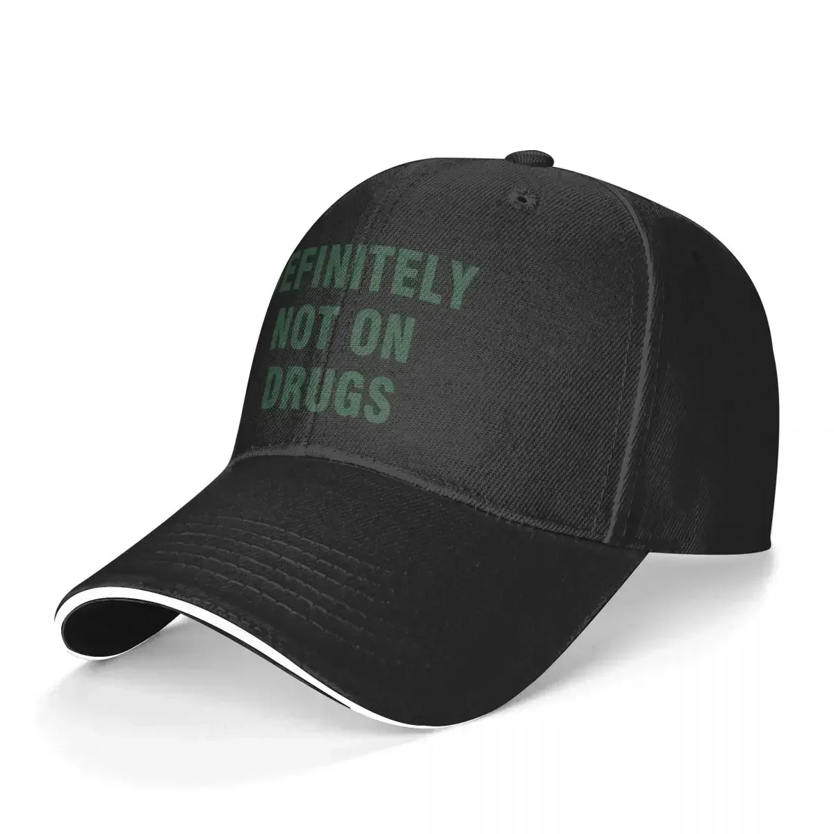 Baseball Cap Men Definitely Not On Drugs Fashion Caps Hats for Logo Asquette Homme Dad Hat for Men Trucker Cap