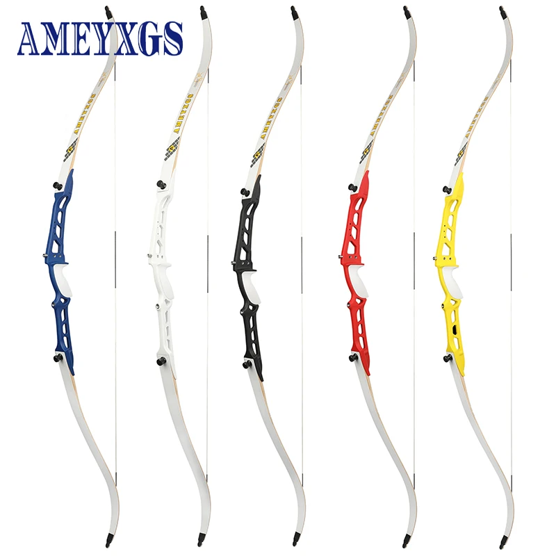 

1pcs Recurve Row 66inch 14-24lbs Colorful Hunting American Hunting Bow Split Bow For Outdoor Shooting Archery Sport