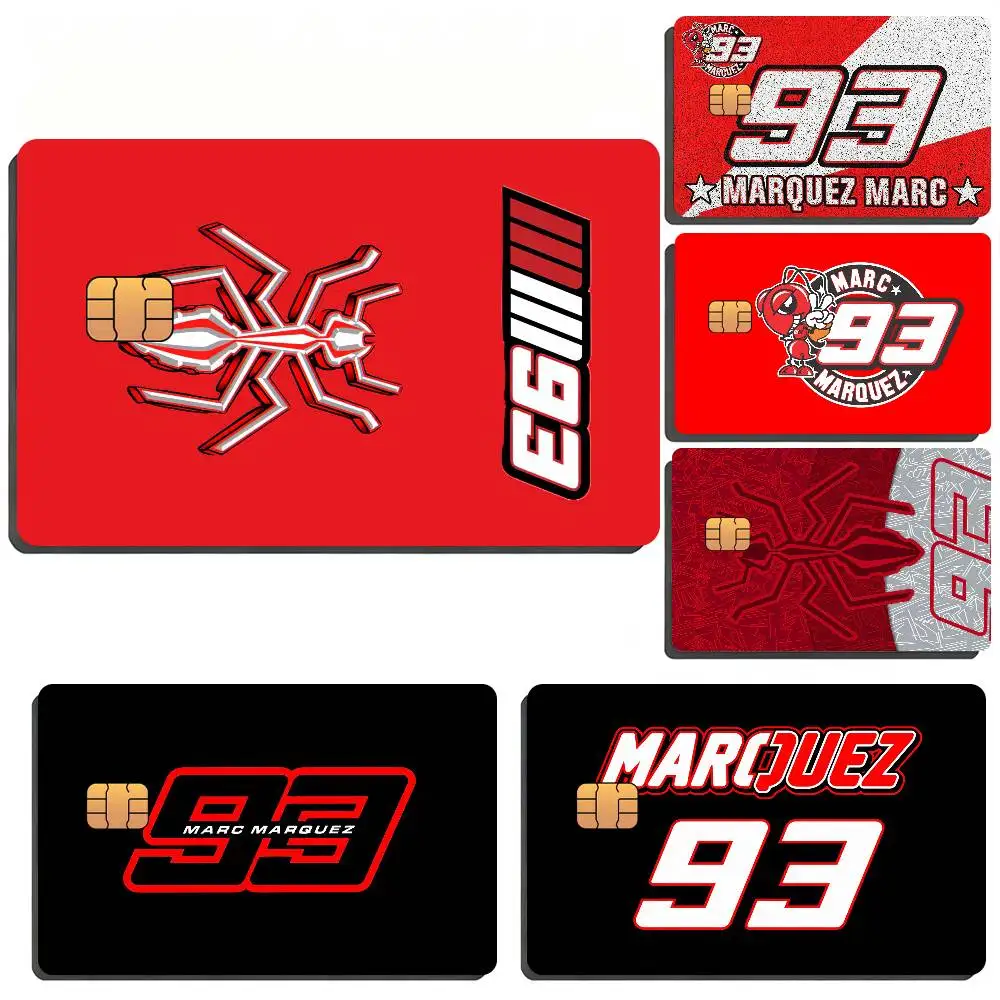 M-Marc M-Marquez 93 Film Skin Card Sticker For Bank Bus Metro Credit Debit Card Waterproof