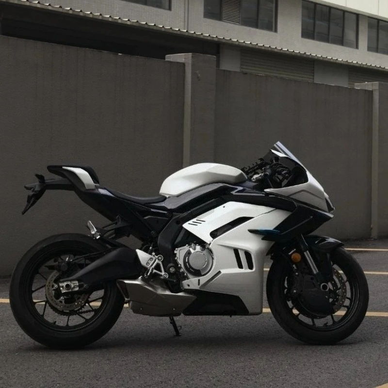 For 675SR Motorcycle Shark Fin Side Fairing, Engine Guard Panel, Racing Decorative Cover, Multi-color Optional Mod Parts