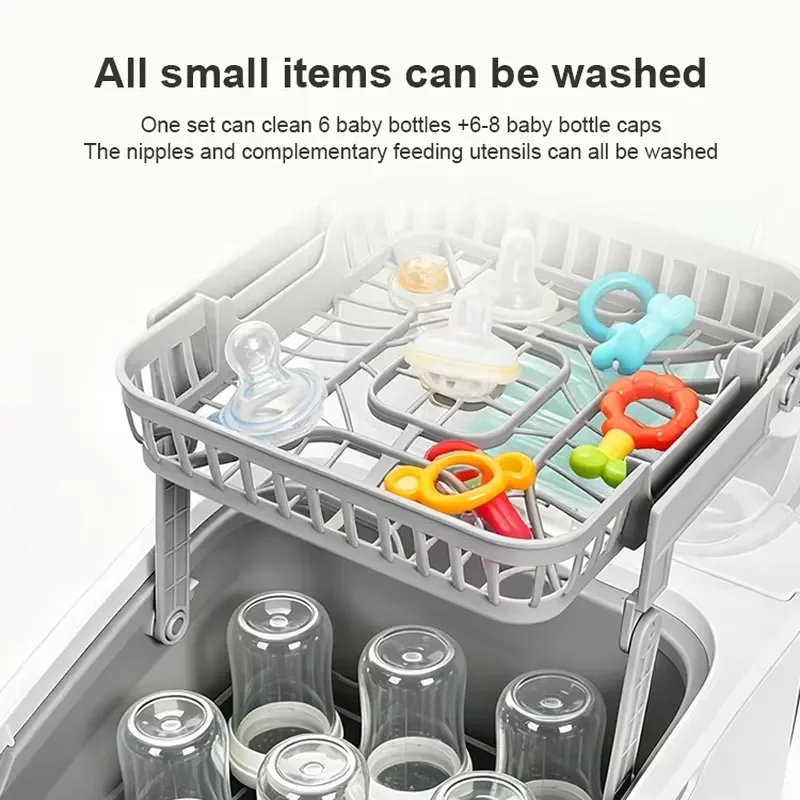 Electric Baby Bottle Cleaner Automatic Disinfection Device Quick Cleaning Machine for Infant Feeding Accessories OEM ODM