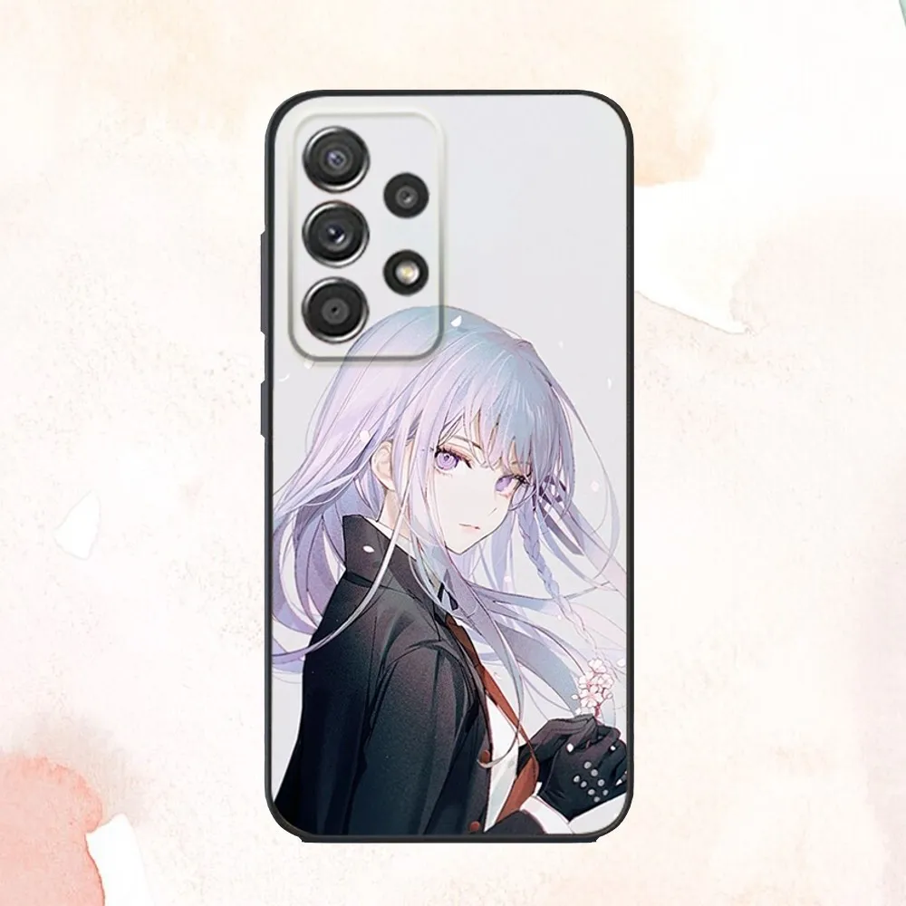 삼성 S25,S24,S21,S22,S23,S30,Ultra,S20,Plus,Fe,Lite,Note,10,9,5G 블랙 커버용 A-Arknights 게임 전화 케이스