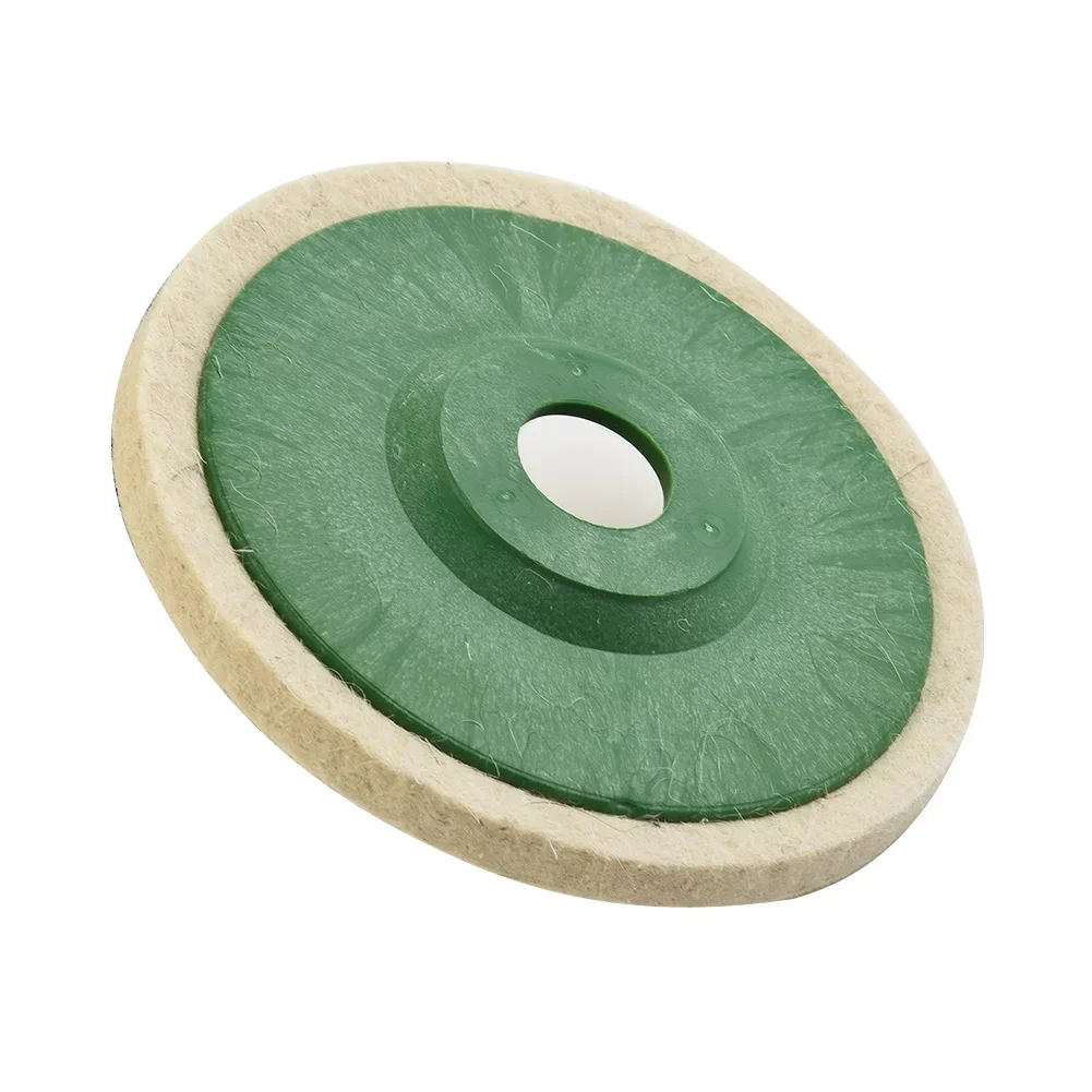 1pcs 125*22mm Wool Buffing Polishing Wheel Felt Pad 5 Inch Buffer Polish Discs Woodworking Tools Tool Accessories Lixadeira