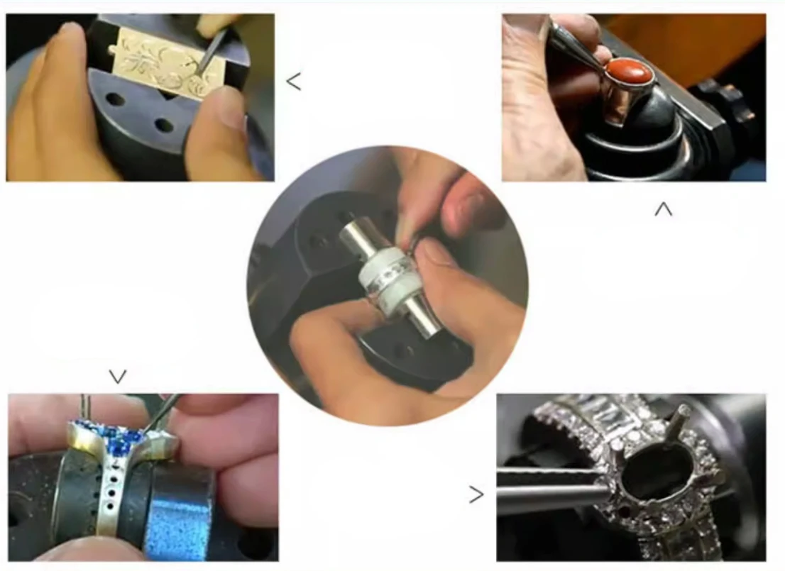 

Твердые стальные граверные вращающиеся шариковые тиски, регулируемые челюсти, изготовление ювелирных изделий, гравировальный блок, инструмент для установки и обжима колец