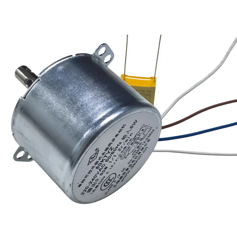 1pc Single-phase 50KTYZ Claw Pole Permanent Magnet Synchronous Motor 220-240V Micro AC Deceleration Pony Up to 6W 50/60Hz