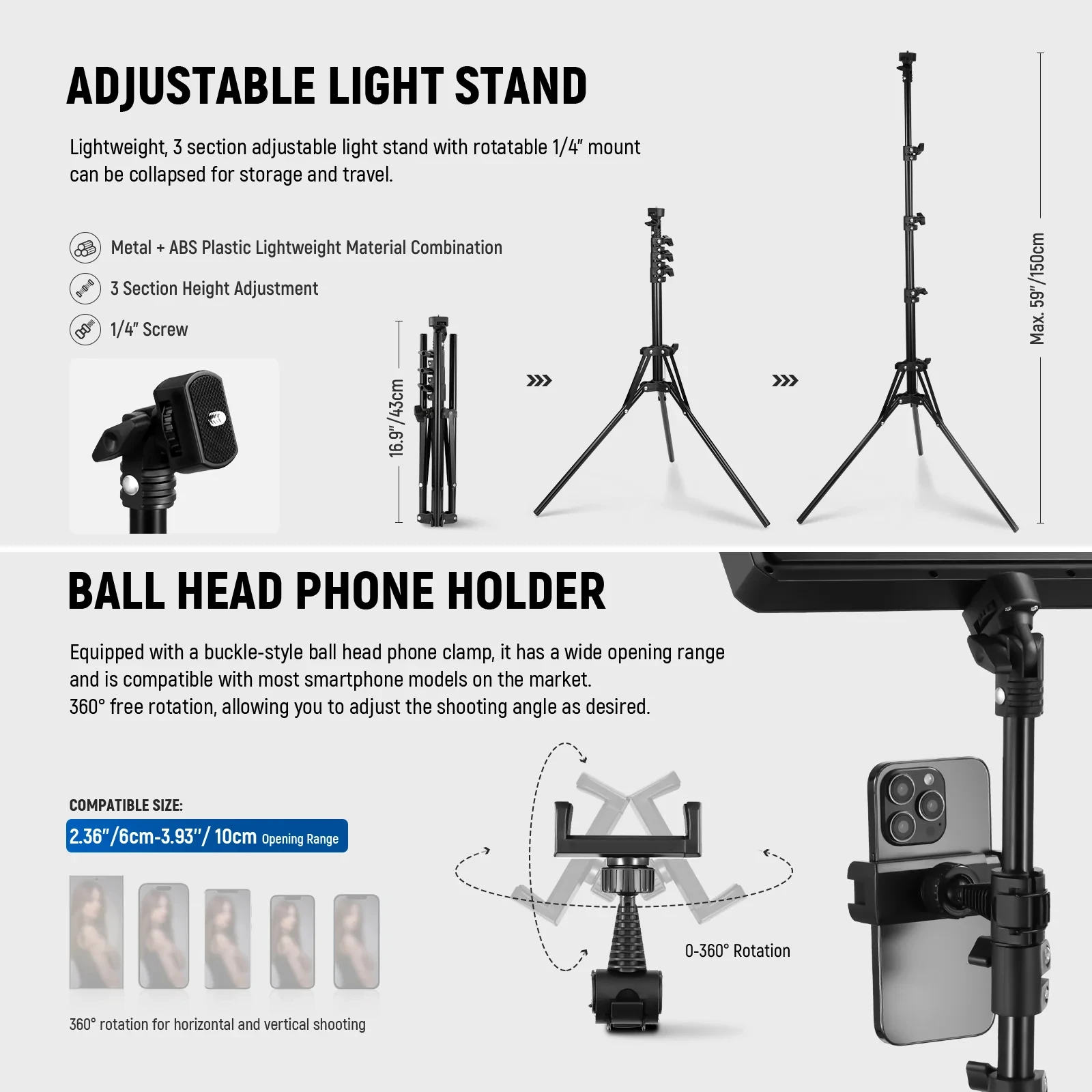 مجموعة إضاءة لوحة إضاءة الفيدي - مراجعة Photography Lighting Kit Neewer وسعره