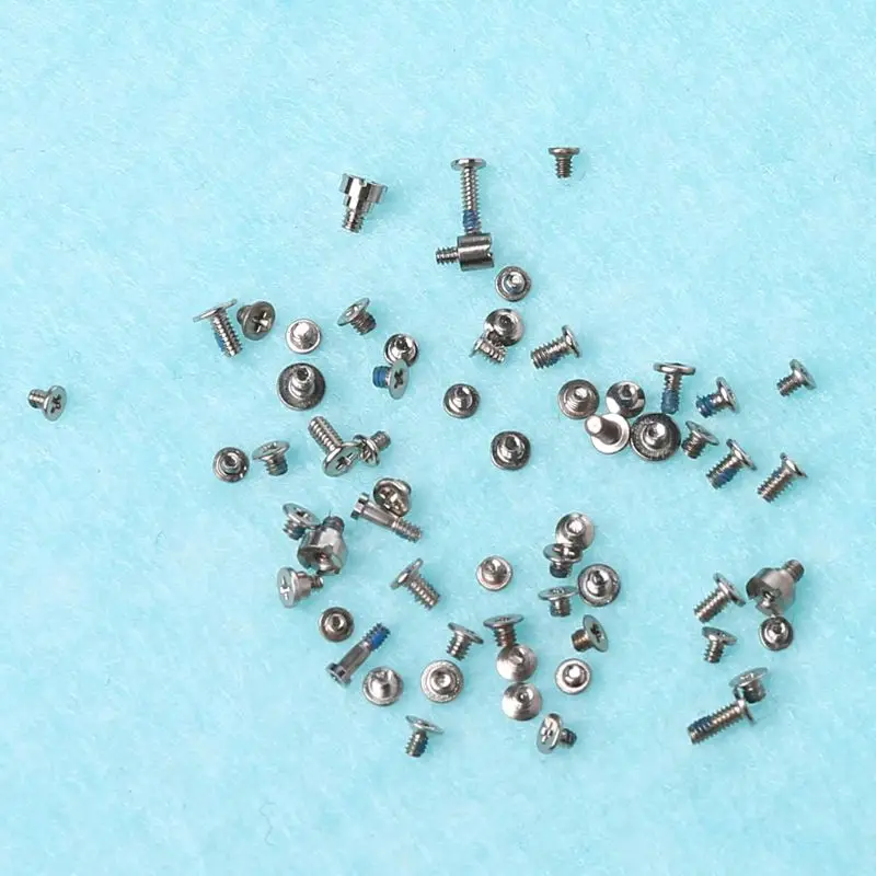 Y1UB Full Screws Set Bottom Star Screw Repair Inner Parts Replacement Metal for phone 5