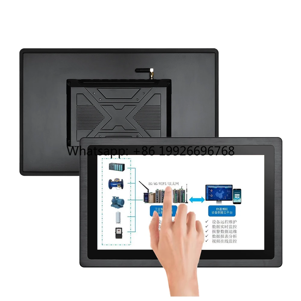 

New 12.1-inch 16:10 1280x800 Wide-temperature High-brightness IP65 Industrial Touch Screen Display for Business