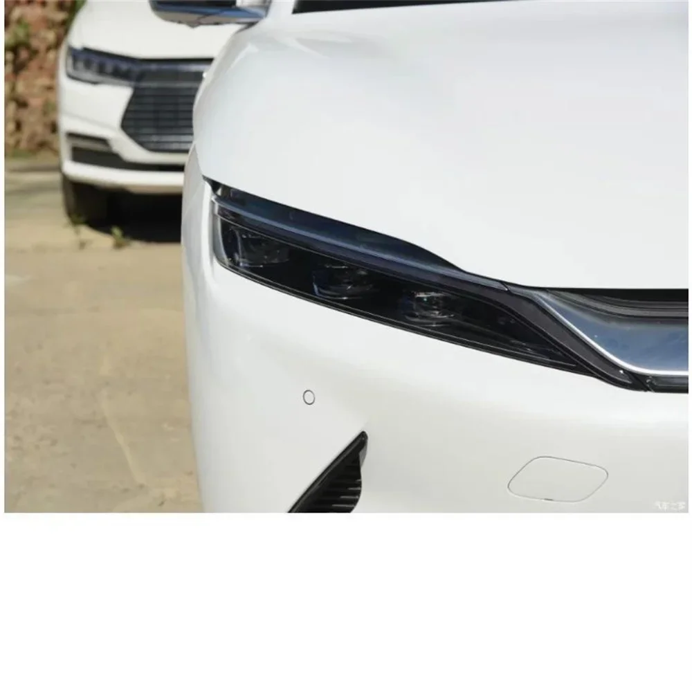 

For BYD Han EV 2020 2021 Front Headlamp Cover Lamp Shade Headlight Shell Lens Replace Original Lampshade Plexiglass