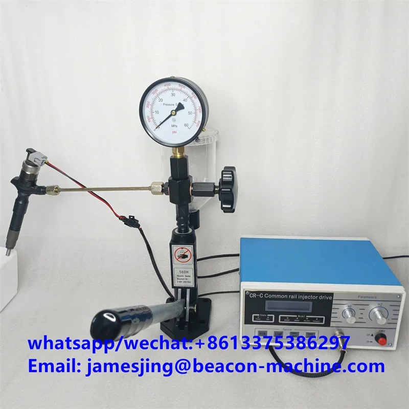 CR-C S60H  Common Rail Injector Pulse Pressure Simulator Tester Repair Tools for DENSO DELPHI CAT CUMMINS