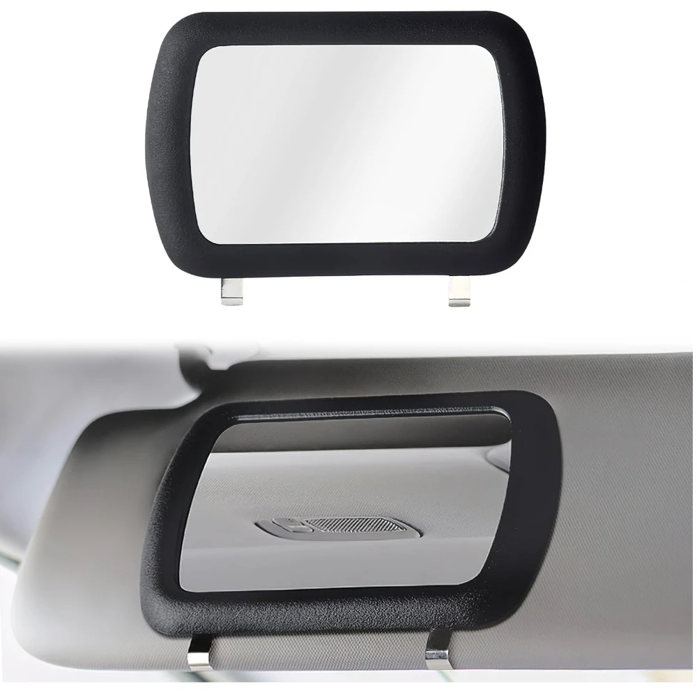 

Car Sun Visor Vanity Mirror Clip-on Auto Interior Makeup Sun-Shading Mirror Universal Vehicle Sun Visor Cosmetic Vanity Mirror