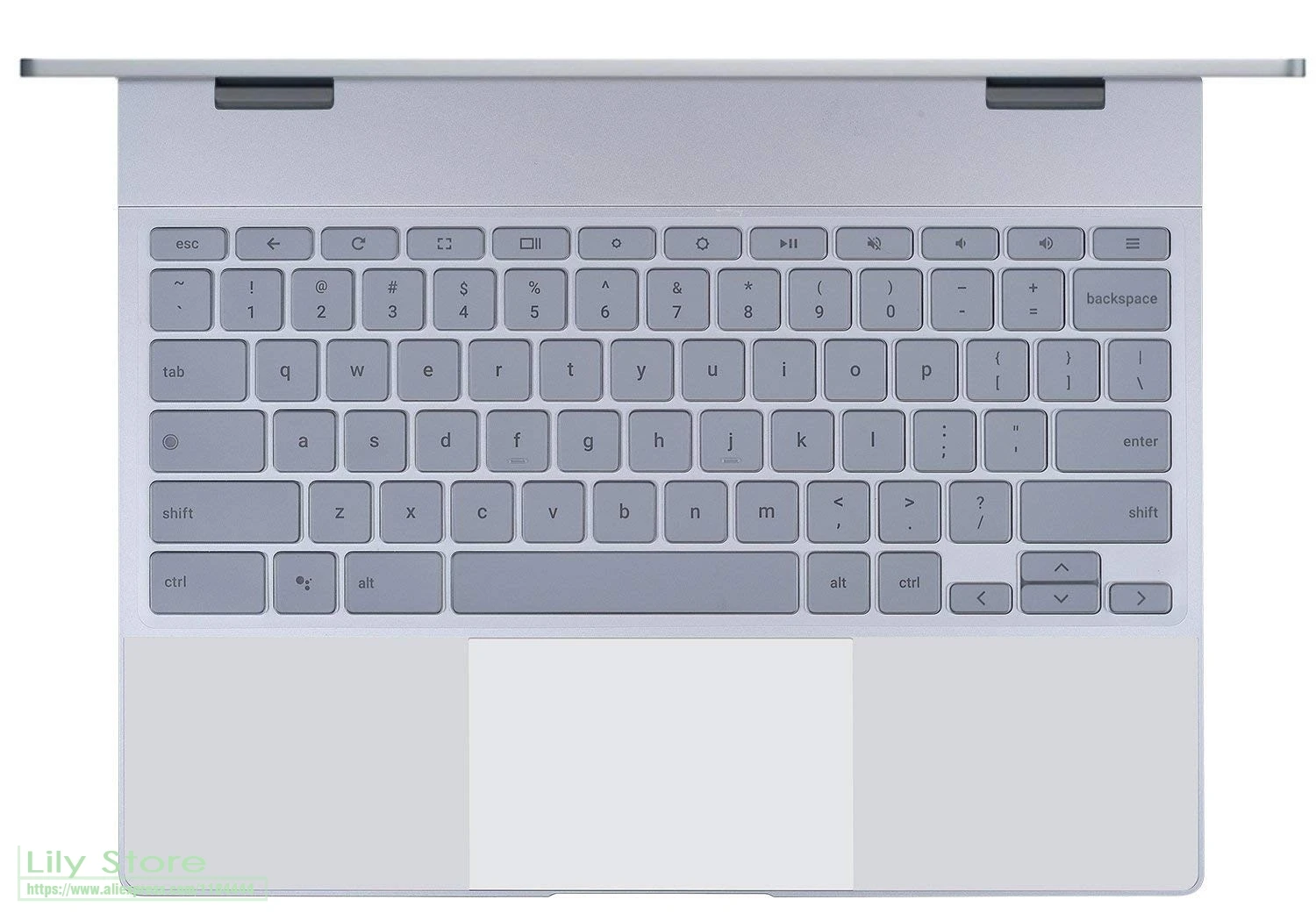 Laptop Keyboard Cover skin Peotector for Google Pixelbook 12.3