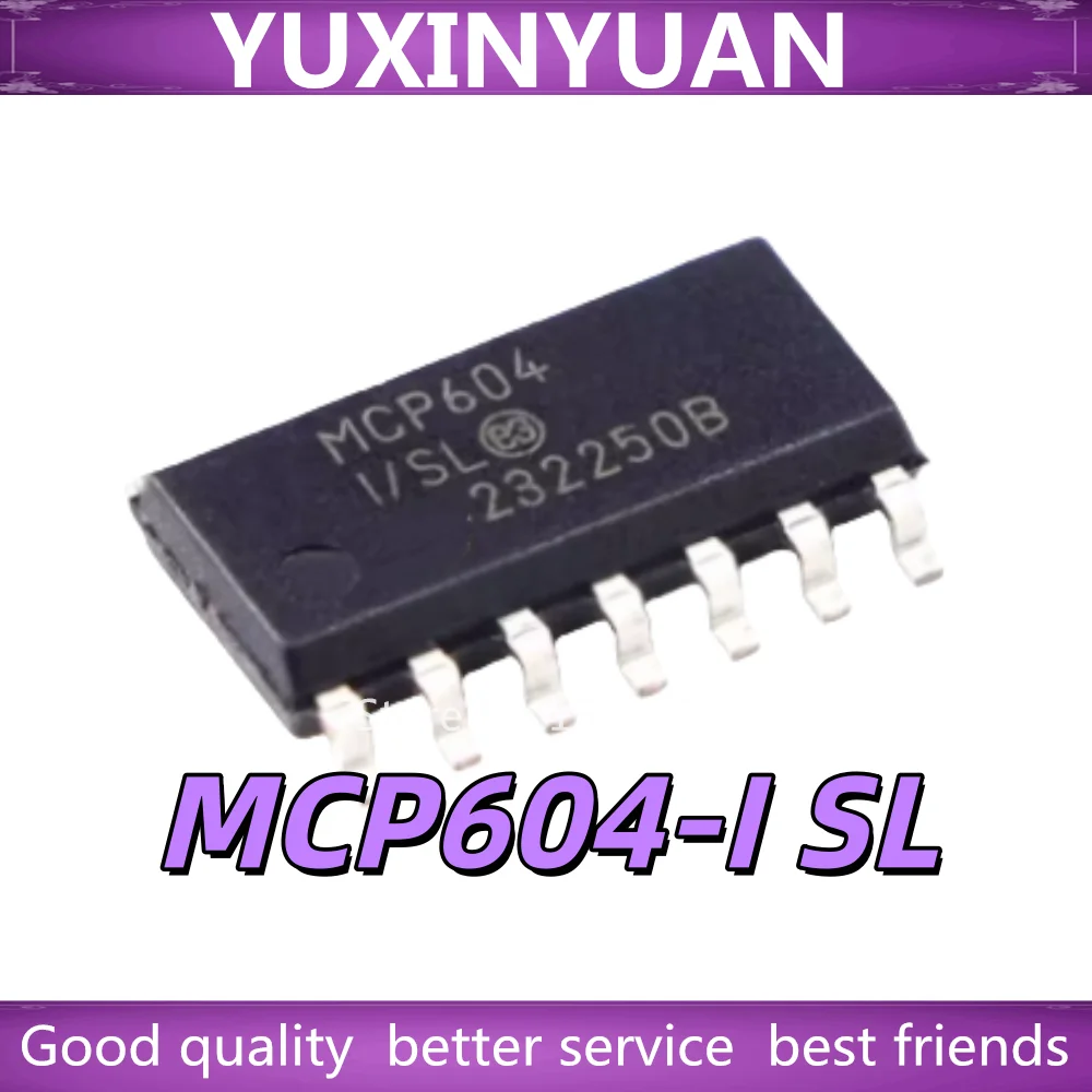 1PCS MCP604 MCP3424 MCP3428 MCP4922 MCP6024 MCP42010 MCP42100 604 3424 3428 4922 6024 42010 42100 604T-E -I/SL SMD SOP-14