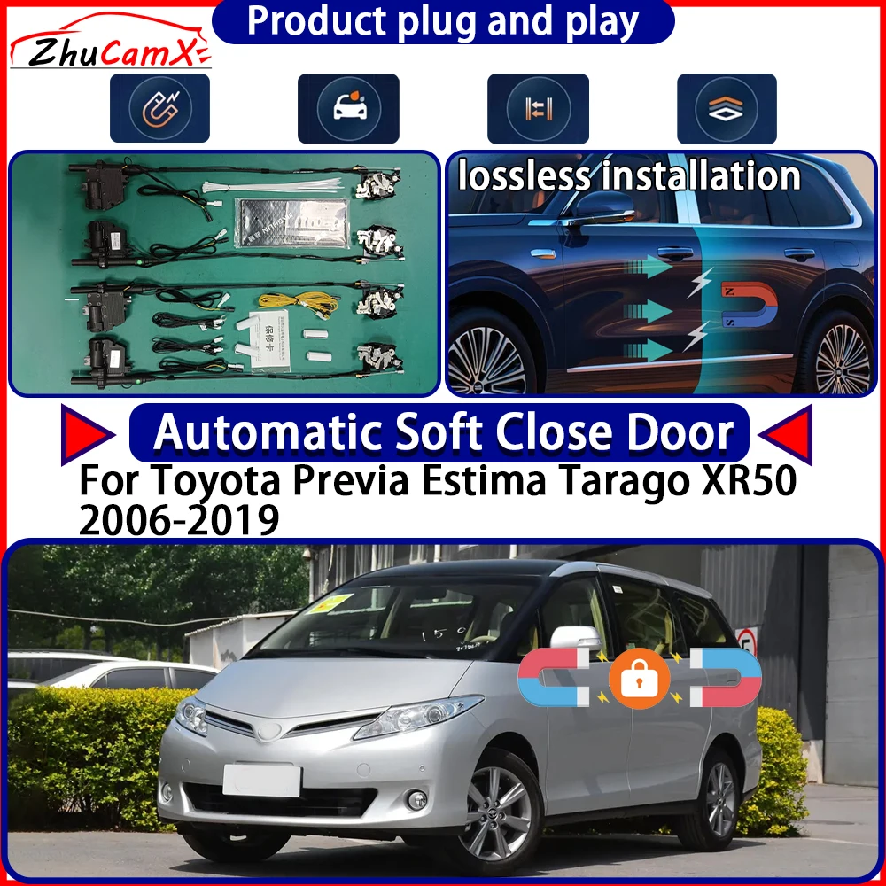 

OEM Door Lock Actuator for Toyota Previa Estima Tarago XR50 2006-2019 Soft Close Door Kit Power Latch System Auto Pull Door Easy