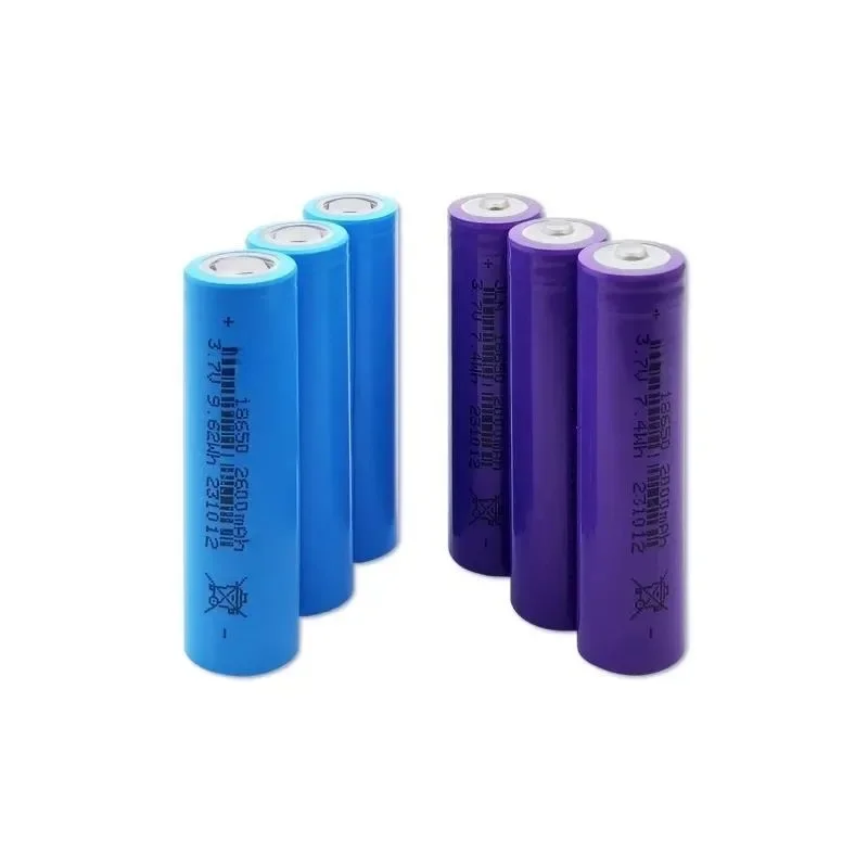 [NEW]  3pcs for Product A 18650 Pointed Flat Head Lithium Battery 3.7V for Flashlight Electric Mosquito Swatter Fan Electric Toy