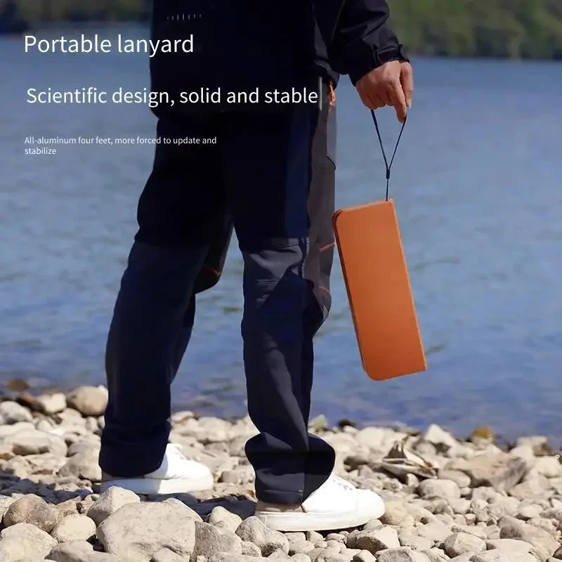 

Складной стул для кемпинга, ультра легкий портативный складной стул для кемпинга на открытом воздухе, складной стул для рыбалки для пеших прогулок, альпинизма