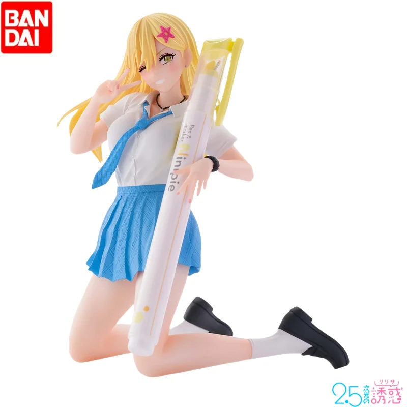 

В наличии оригинальная фигурка Bandai 2,5 Dimensional Seduction Banpresto Aria Kizaki, модель, украшения, товары, игрушки
