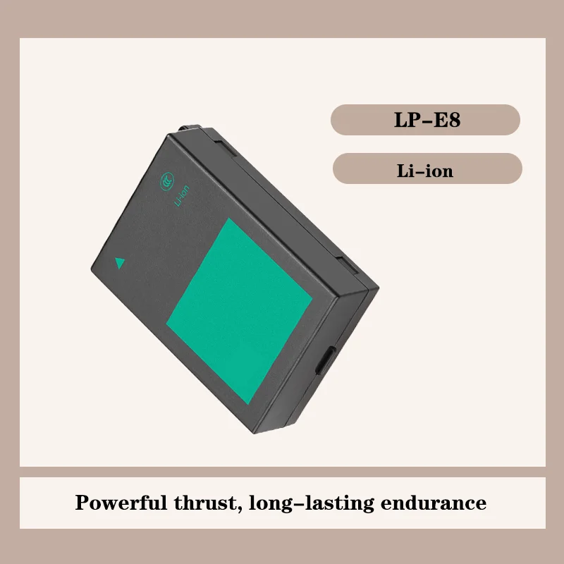 For Lp E8 Battery F…