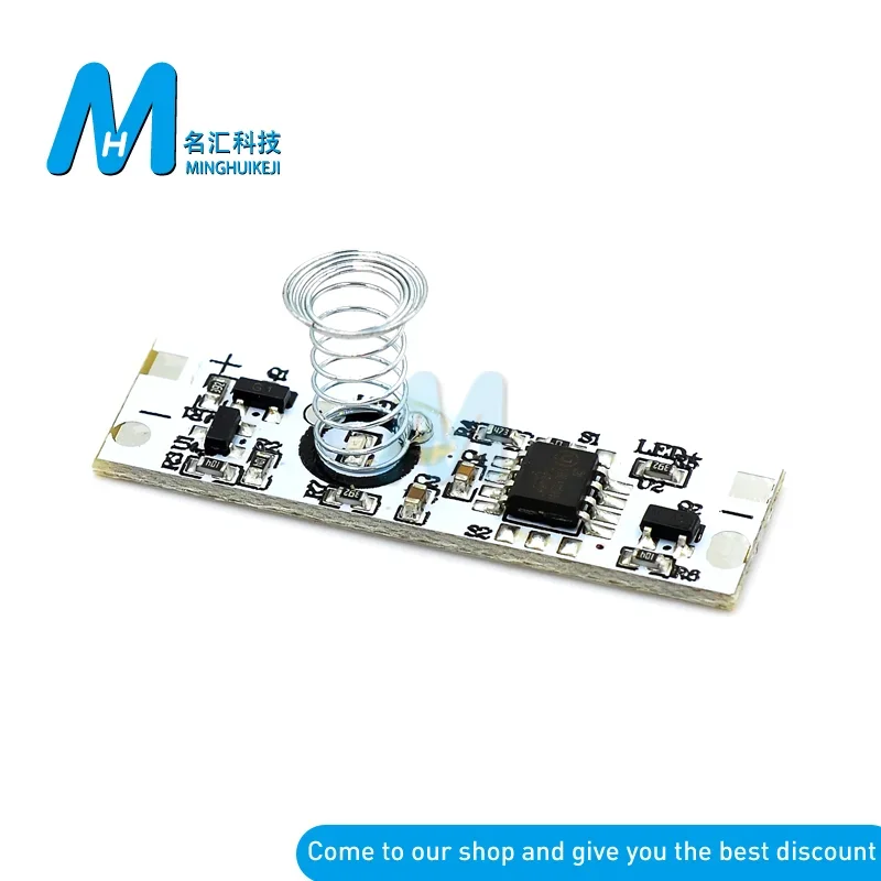 XK-GK-4010A DC 5-24V Hand sweep switch multi-functional cabinet LED lamp capacitance human body infrared sensor switch module