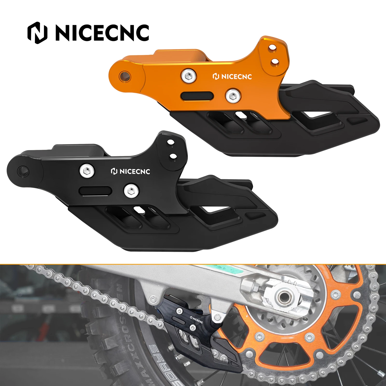 

For Husqvarna 701 SM 701 Enduro Norden 901 Chain Guide Guard for KTM 690 Enduro R 690 SMC R 790 890 Adventure 250 390 Adventure