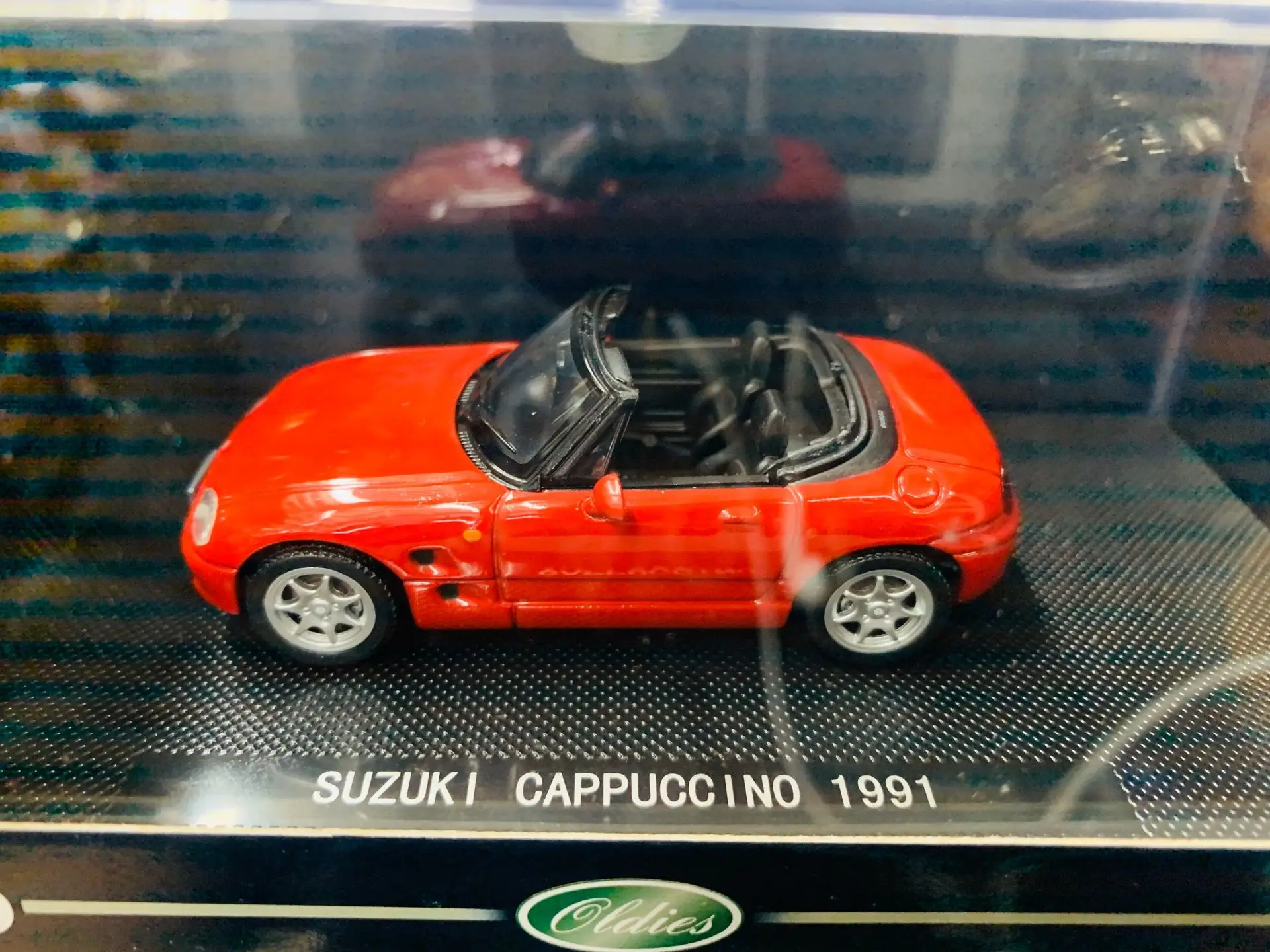 Ebbro 1/43 Die-Cast Model Car S*uzuki Cappuccino 1991 Red New in Original Box