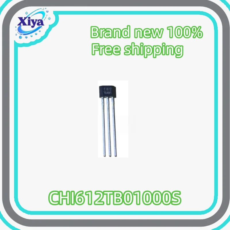 (10/100 pieces) New 100% CHI612TB01000S silk screen CI612 sensitivity 1.0mV/Gs high-performance linear Hall effect original