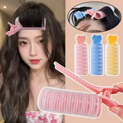 Bangs Curling Irons Lazy Hair Rollers Fluffy Styling Clips Fluffy Hairpin Curling Bangs Clips Traceless Hair Top Root Rollers