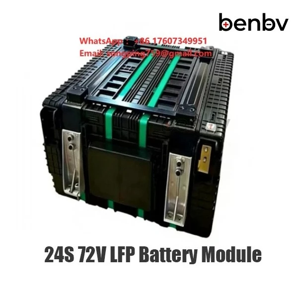 BYD Blade Cell 76.8V 135Ah LiFePO4 Battery 10368Wh 24S BMS for Electric Motorcycle E-Bike ATV Conversion Track