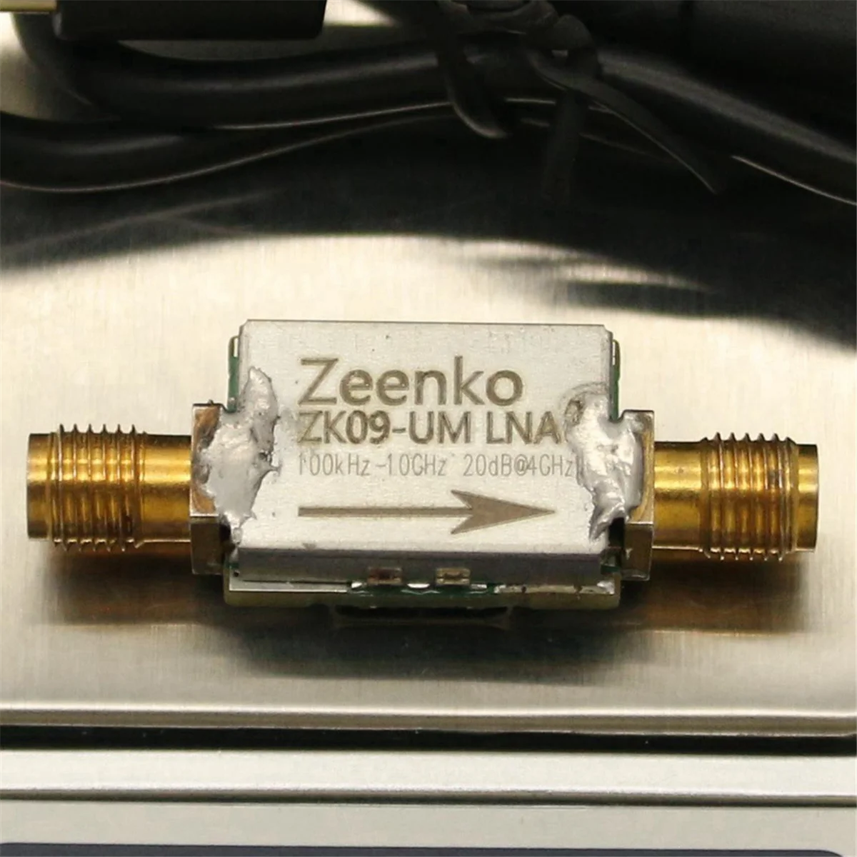 A88M Zeenko UM Series Low Noise Amplifier USB Type-C Interface 20dB High Gain LNA RF Power Preamplifier Module ZK06-UM