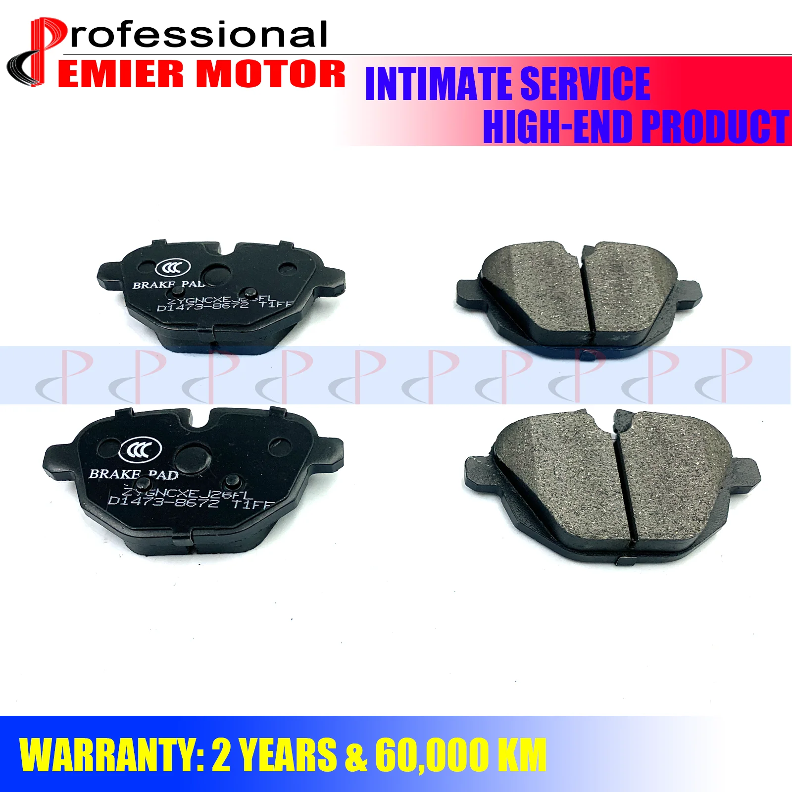 Demier Rear Disc Brake Pad Set for BMW F10 F11 523I 525LI X3 F25 F26 X4