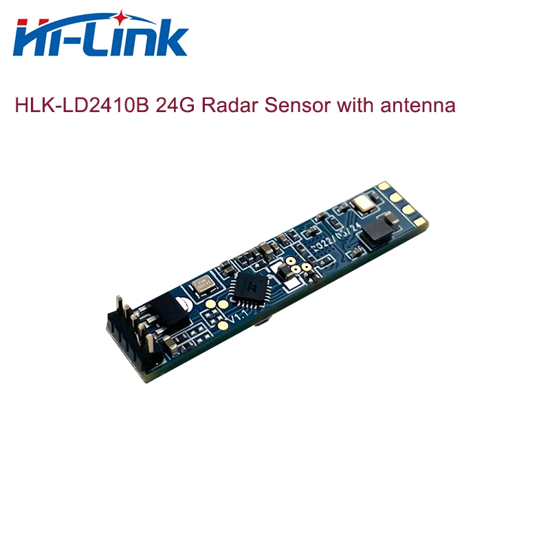 Originele HLK-LD2410B FMCW 24GHz Smart Human Presence Sensing Radar Bluetooth-compatibele hartslagdetectiesensormodule