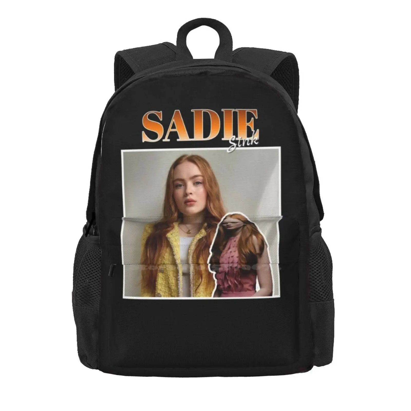 Sadie Sink Hot Sale Backpack Fashion Bags Max Mayfield Mad Max Millie Bobby Brown Actress Ziggy Berman Movie Sadie Sink Fear