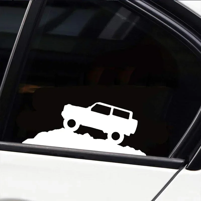 1Pc Offroad SUV Silhouette Graphic Vinyl Car Sticker Auto Decal For Car Side Window Body Exterior Decoration Accessory