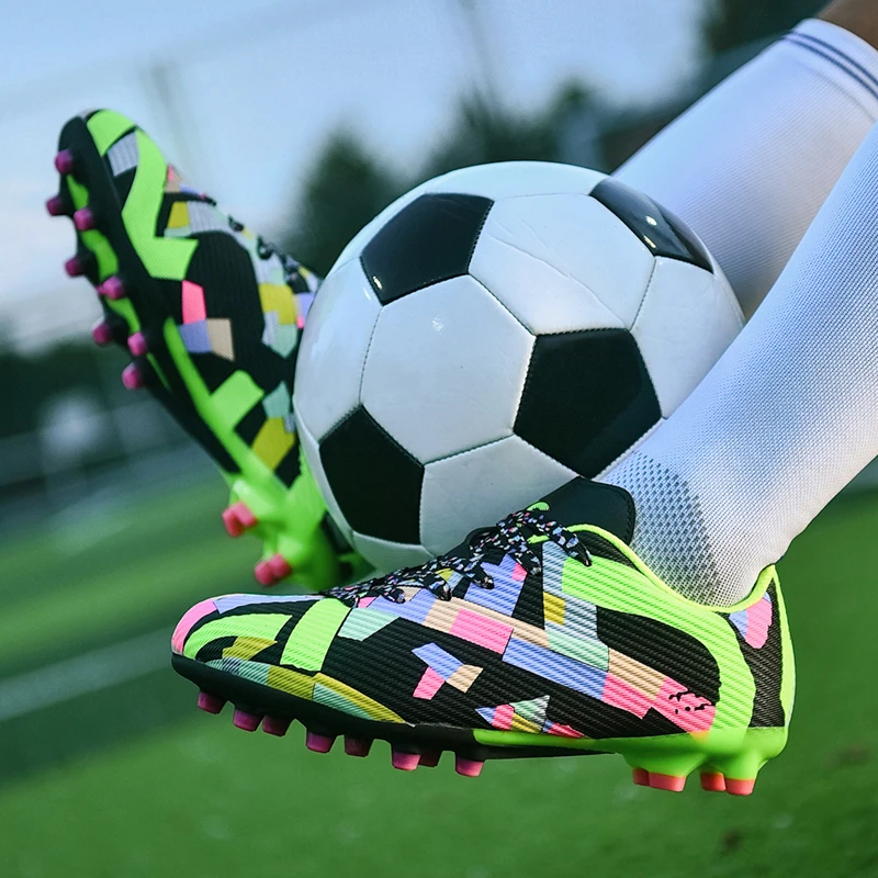 

2025 TF/FG Men Soccer Shoes Society Cleats Professional Fast Football Shoes Grass Training Football Field Boots Sneaker Original