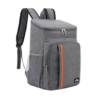 20L Thermal Backpack Waterproof Thickened Cooler Bag Large Insulated Food Grade PEVA Family School Picnic Refrigerator Lunch Bag