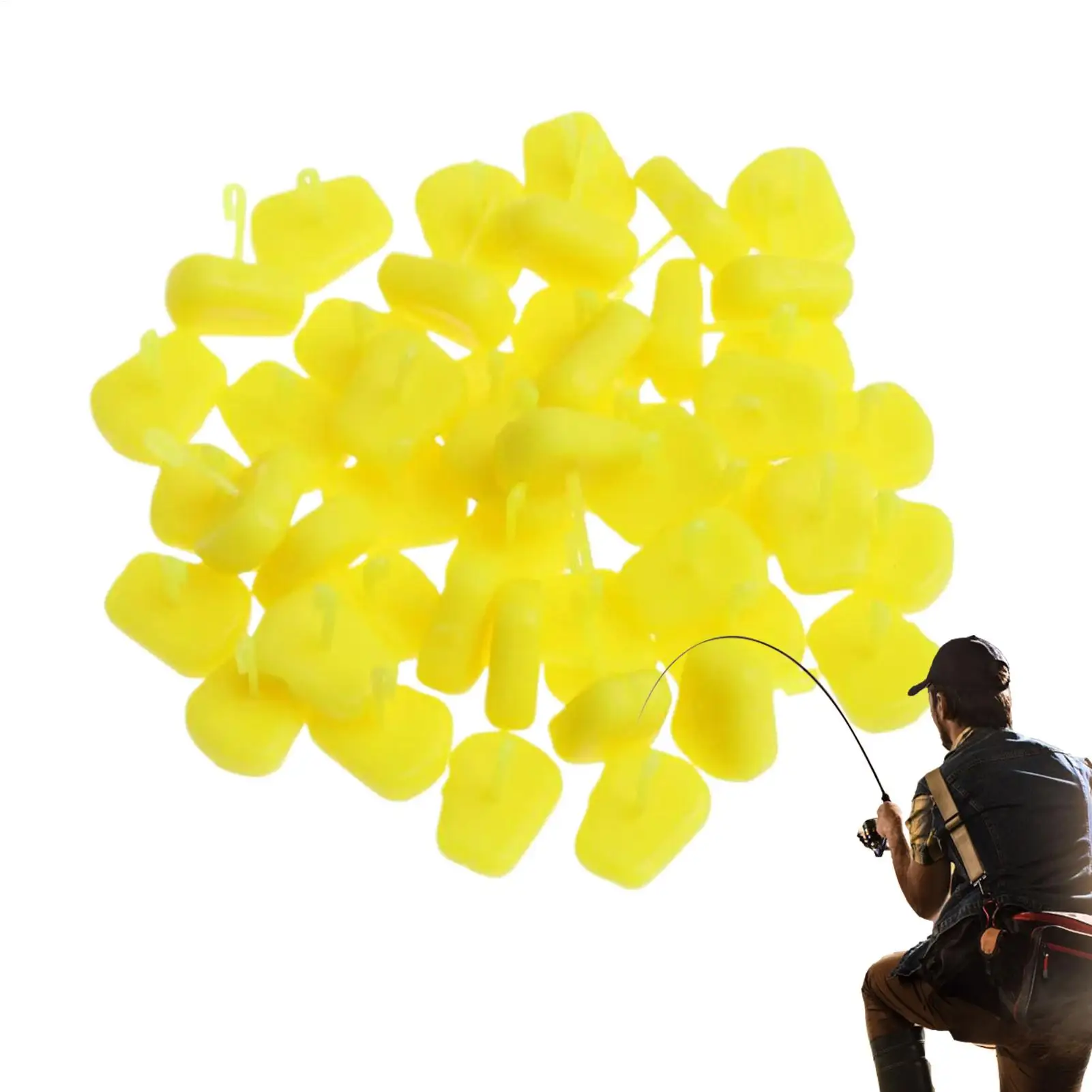 

Hair Rigs For Carp Fishing 50 Pieces Corn Shaped Bait Stopper Tackle Bait Stopper For Trout Bass Cod Saltwater Freshwater River