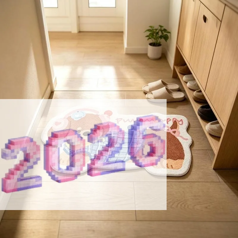 Dachshund-themed Diatomaceous Earth Bath Mat (40x60cm) – Highly Absorbent, Quick-drying, And Non-slip