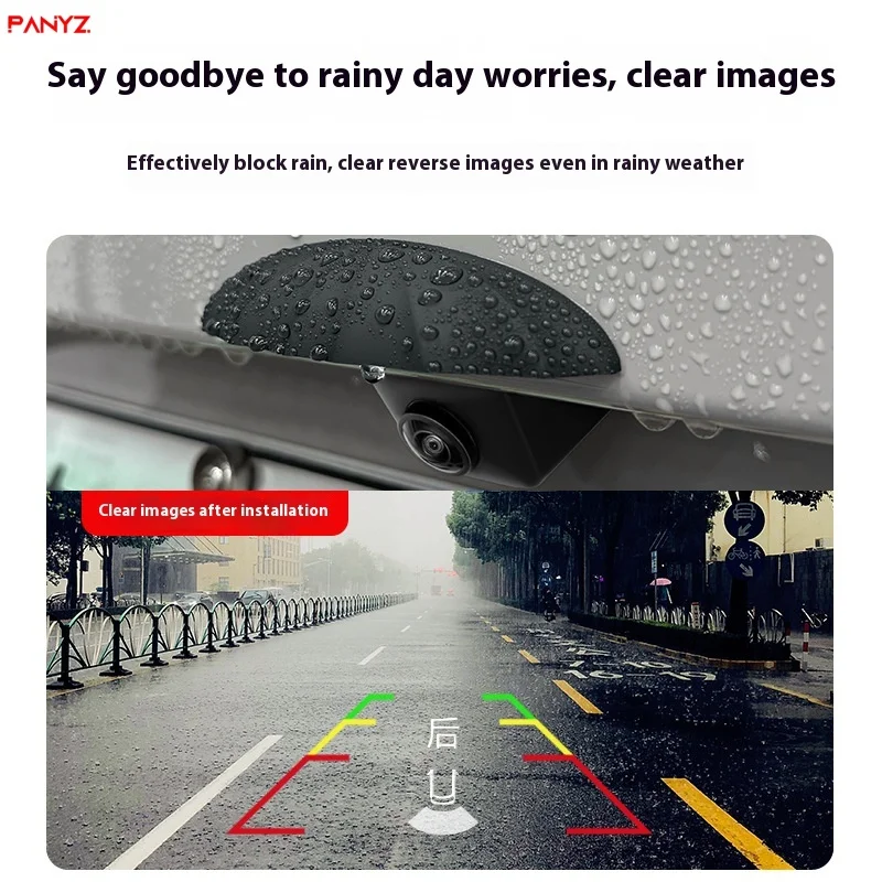 Для Zeekr 009 7X 007 001 автомобильный чехол для камеры заднего вида, водонепроницаемый противодождевой чехол для камеры, защитный безопасный силиконовый чехол для камеры заднего вида