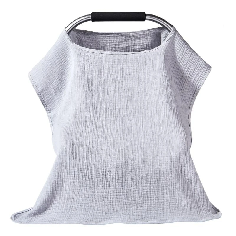 Assentos bebê respirável Baby Canopy Multifunction Enferming Shawl para uso ao ar livre