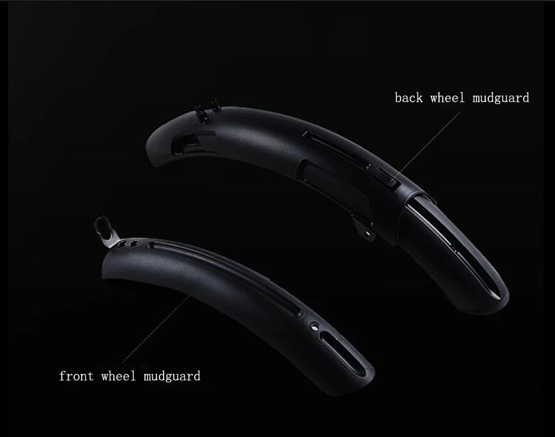 Original EF1 Kotflügel vorne und hinten für Xiaomi Qicycle EF1 Elektroroller Spritzschutz Kotflügel 3. Teile – Detail 12
