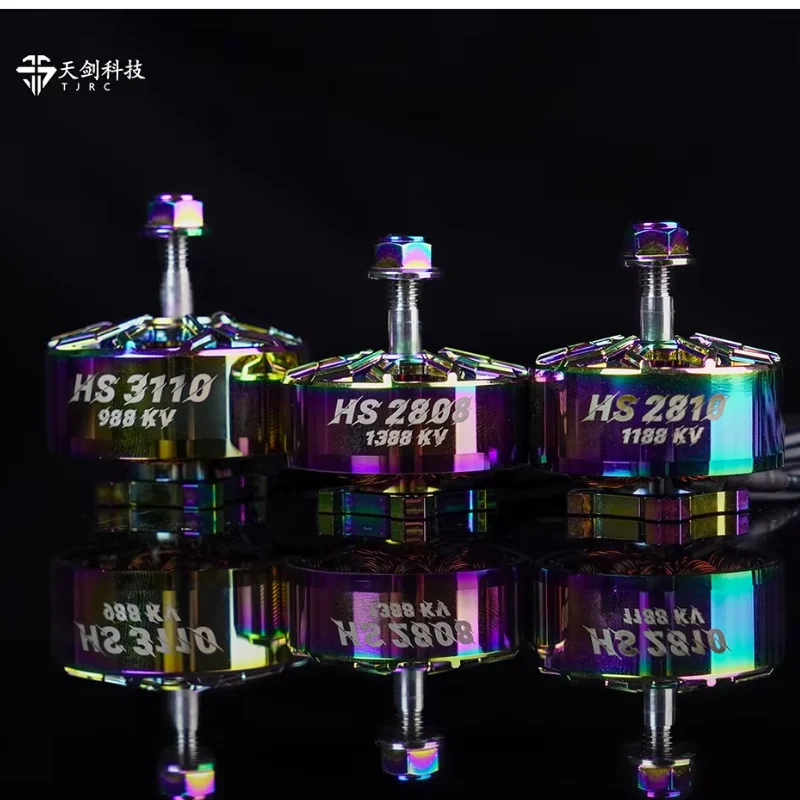 TJRC 2810 1188KV 2808 1388KV 3110 988KV 6S Brushless Motor for RC Drone FPV Racing Quadcopter Freestyle DIY Upgrade High Power