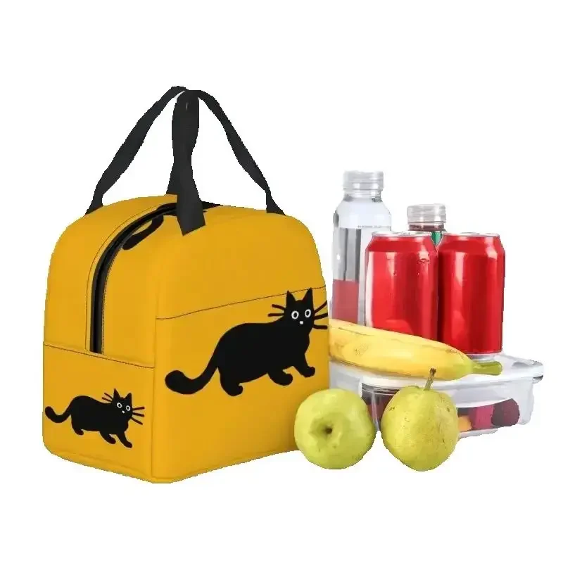 

Cat Lunch Bag Women Reusable Cooler Thermal Insulated Lunch Box for School Multifunction Food Bento Box