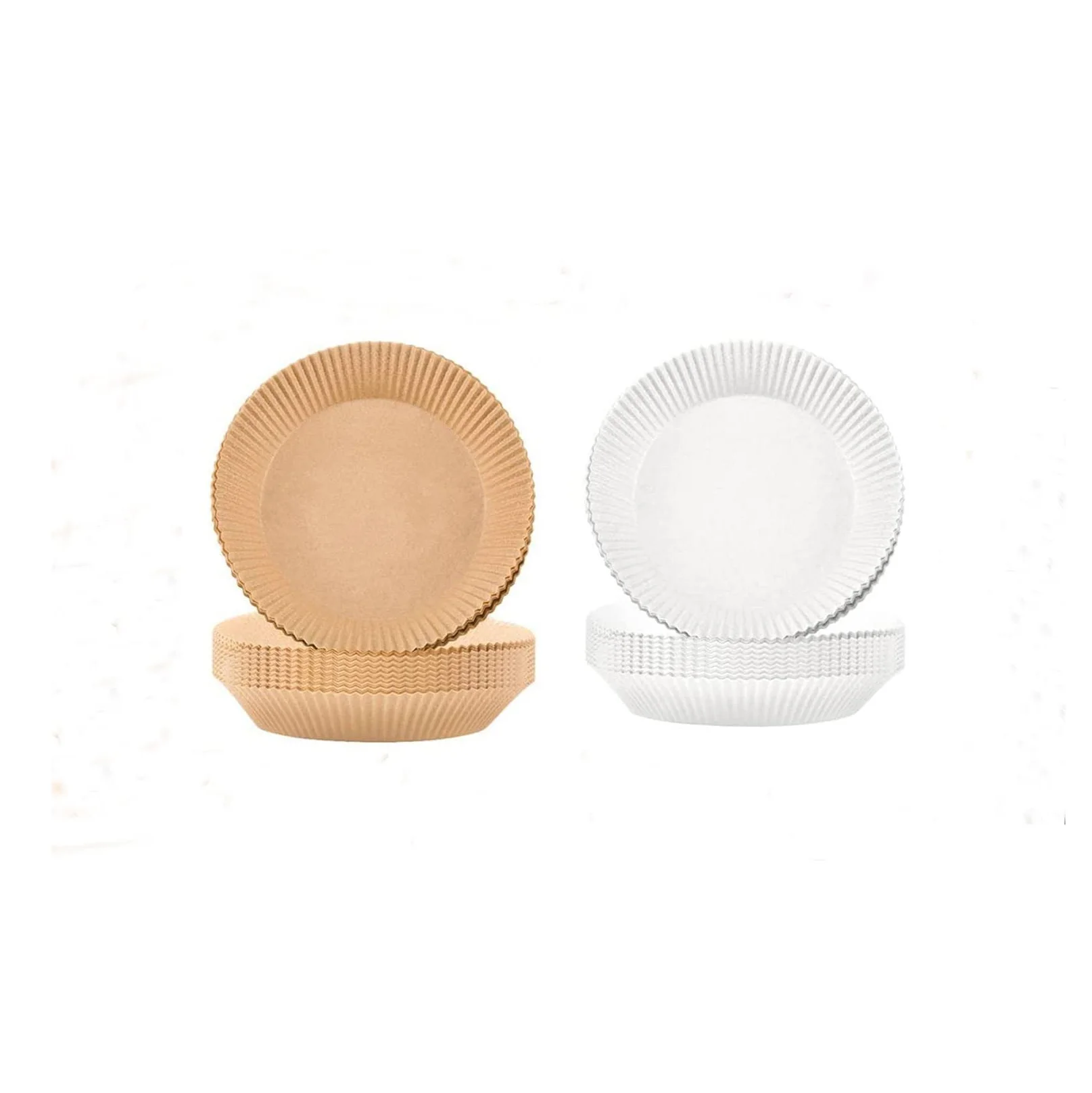 Air Fryer Parchment Paper Liners Non-Stick Disposable Liners Basket Unperforated Round Parchment