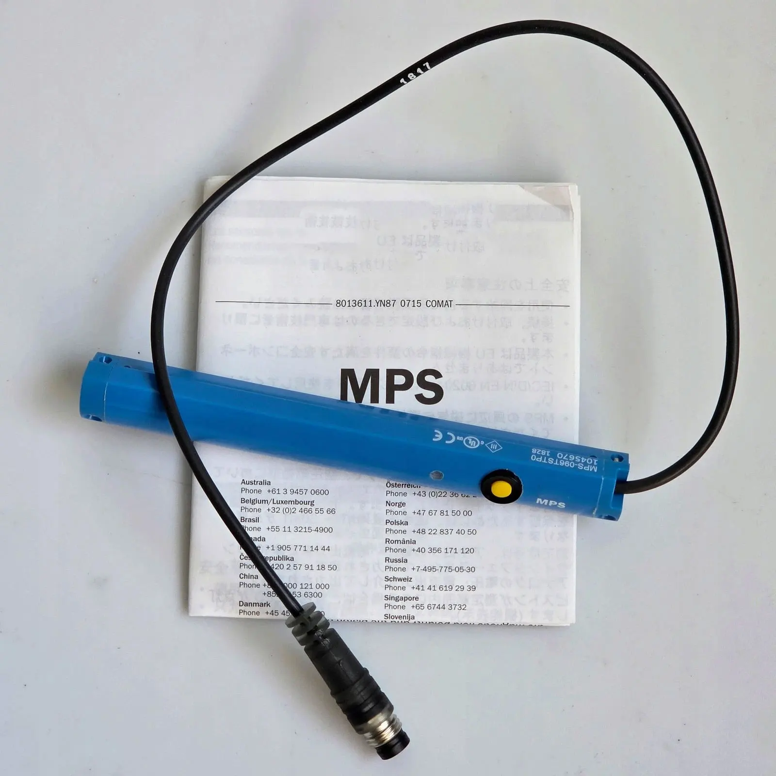 100% New and Original MPS-096TSTP0 Magnetic Cylinder Position Sensor FedEx /UPS fast delivery Warranty One-year