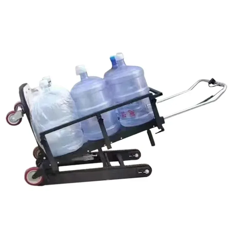 전동 크롤러 구동 계단 등반기, 400kg 하중 운반, 자동 무소음, 가정용 접이식