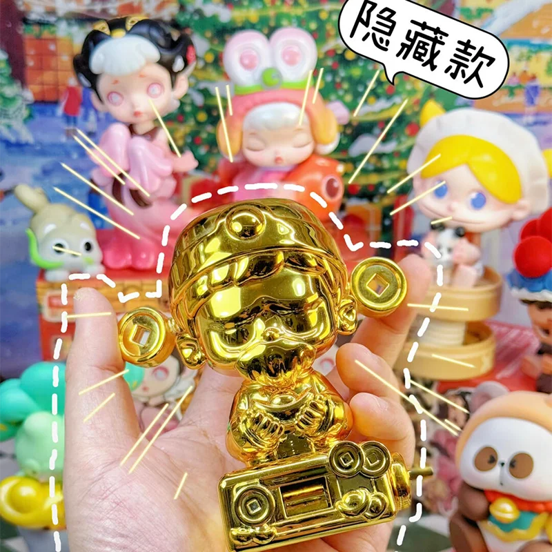 

Blessing Amulet Series New Year Blind Box Toy Cute Doll Model Anime Figures Surprise Mystery Box Desktop Decoration Collect Gift