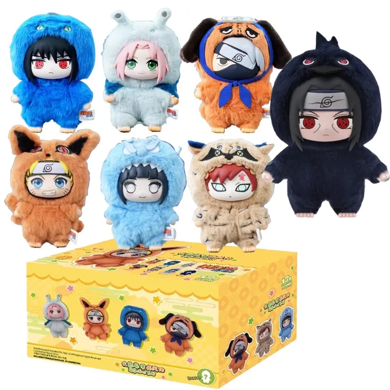 ホットなナルト イタチ サスケ カカシ ガアラ シリーズ ブラインドボックス トレンド玩具 フィギュア ぬいぐるみ ペンダント コレクション 誕生日プレゼント
