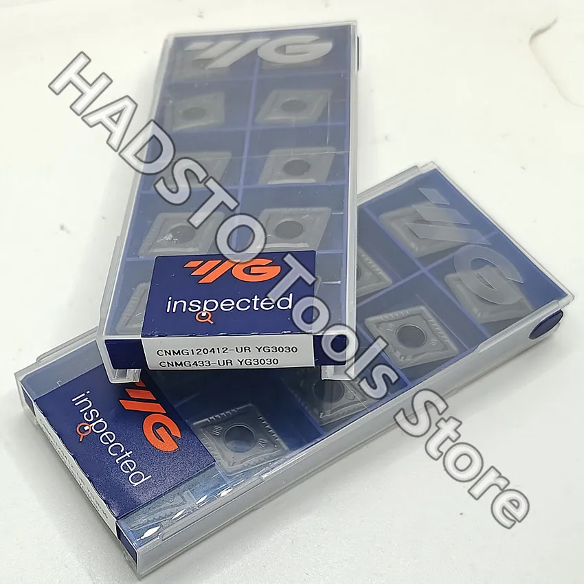 CNMG120412-UR YG3030/CNMG120408-UR YG3030 CNMG120408 CNMG120412 CNMG432 CNMG433 Original YG CNC carbide inserts Turning inserts