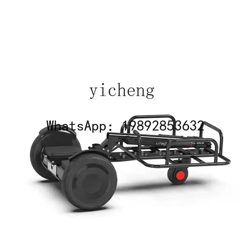 A1  small moving tricycle stall trolley light food delivery scooter foldable pole stall car