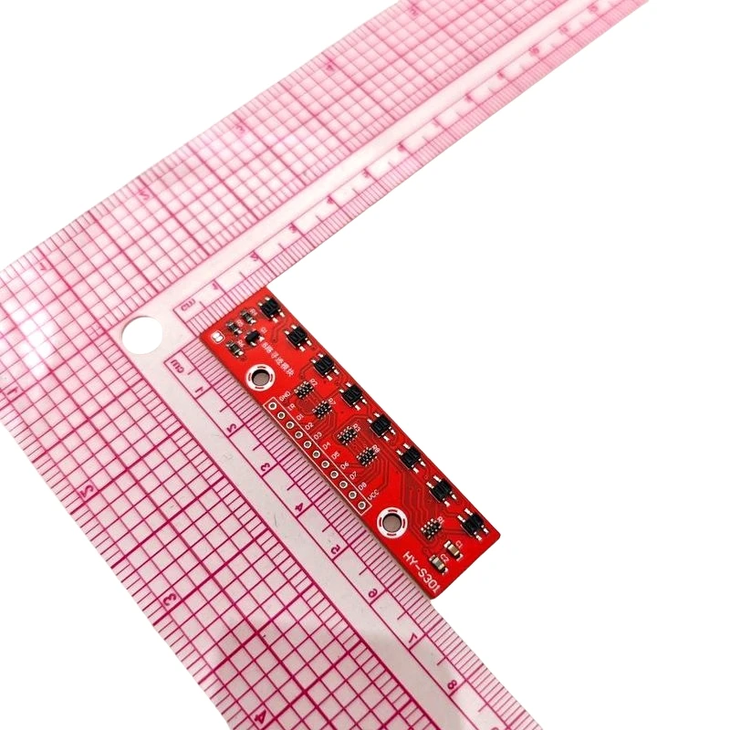 1 Stück 8-Kanal-IR-Tracking-Sensormodul, 8-Kanal-Infrarot-Linienverfolgungs- und Erkennungsplatine für Arduino Smart Car – Detail 2